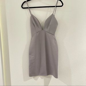 Lilac mini dress